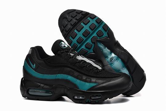 (image for) Nike Air Max 95 Black Blue Men's Shoes-67